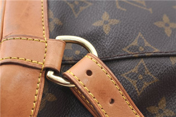 Authentic Louis Vuitton Monogram Montsouris MM Backpack M51136 LV 3421C