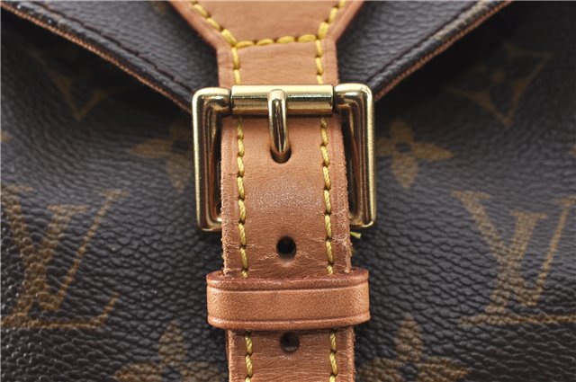 Authentic Louis Vuitton Monogram Montsouris MM Backpack M51136 LV 3421C