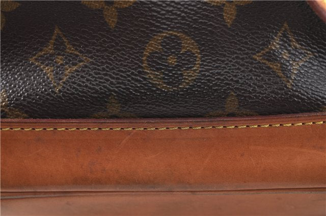 Authentic Louis Vuitton Monogram Montsouris MM Backpack M51136 LV 3421C