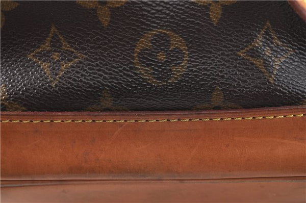 Authentic Louis Vuitton Monogram Montsouris MM Backpack M51136 LV 3421C