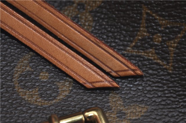 Authentic Louis Vuitton Monogram Montsouris MM Backpack M51136 LV 3421C