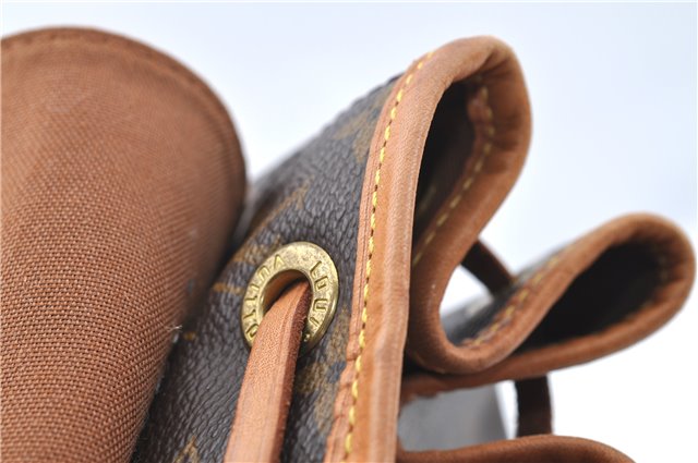 Authentic Louis Vuitton Monogram Montsouris MM Backpack M51136 LV 3421C