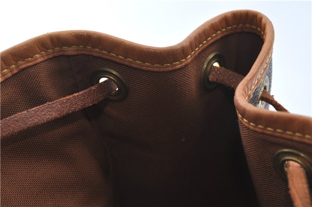 Authentic Louis Vuitton Monogram Montsouris MM Backpack M51136 LV 3421C