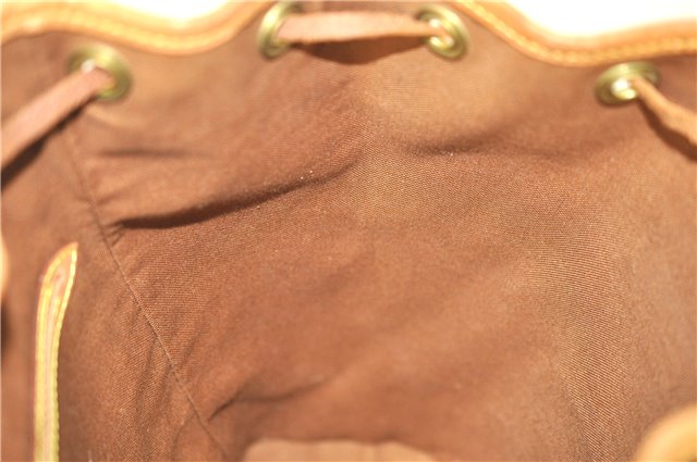 Authentic Louis Vuitton Monogram Montsouris MM Backpack M51136 LV 3421C