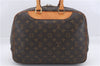 Authentic Louis Vuitton Monogram Deauville Hand Bag M47270 LV 3426D
