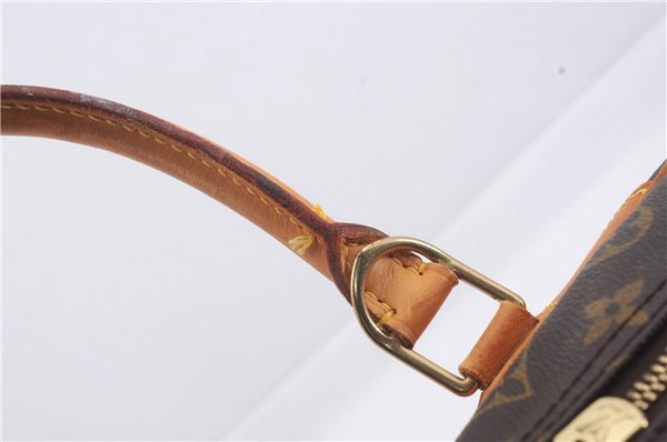 Authentic Louis Vuitton Monogram Deauville Hand Bag M47270 LV 3426D