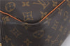 Authentic Louis Vuitton Monogram Deauville Hand Bag M47270 LV 3426D