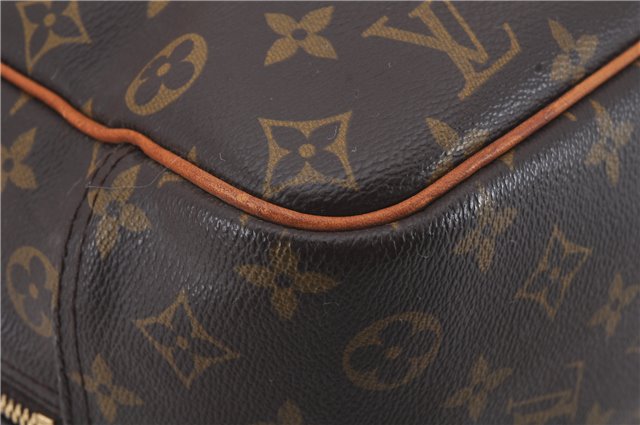 Authentic Louis Vuitton Monogram Deauville Hand Bag M47270 LV 3426D