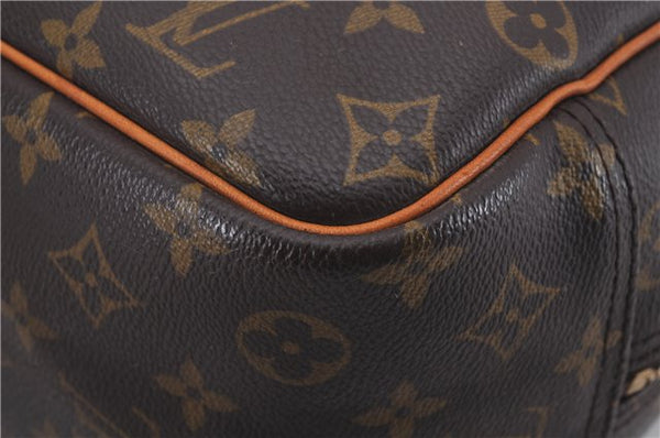 Authentic Louis Vuitton Monogram Deauville Hand Bag M47270 LV 3426D