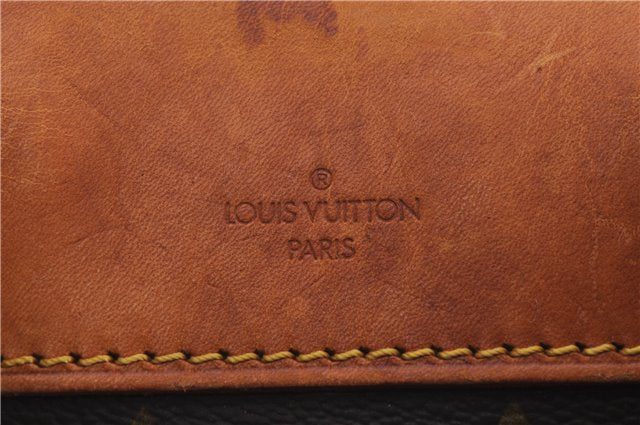 Authentic Louis Vuitton Monogram Deauville Hand Bag M47270 LV 3426D
