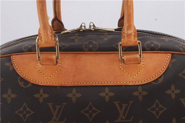 Authentic Louis Vuitton Monogram Deauville Hand Bag M47270 LV 3426D