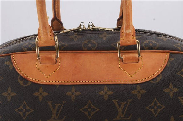 Authentic Louis Vuitton Monogram Deauville Hand Bag M47270 LV 3426D