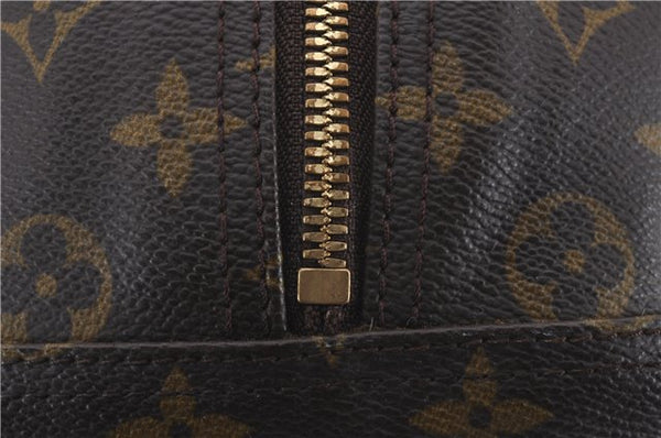 Authentic Louis Vuitton Monogram Deauville Hand Bag M47270 LV 3426D