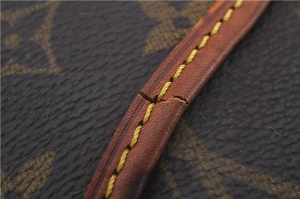 Authentic Louis Vuitton Monogram Deauville Hand Bag M47270 LV 3426D