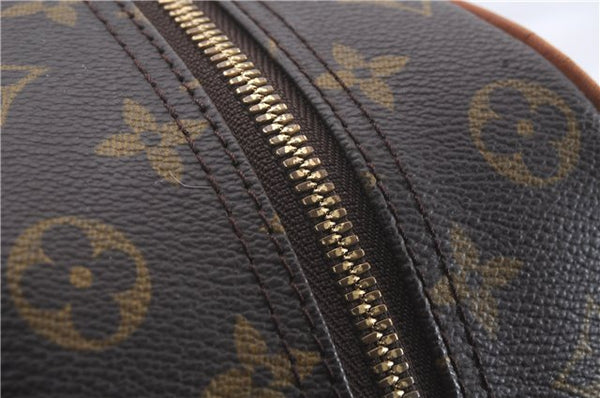Authentic Louis Vuitton Monogram Deauville Hand Bag M47270 LV 3426D