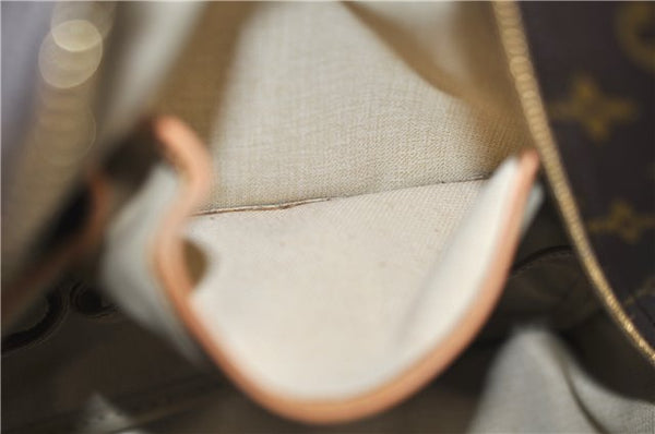 Authentic Louis Vuitton Monogram Deauville Hand Bag M47270 LV 3426D