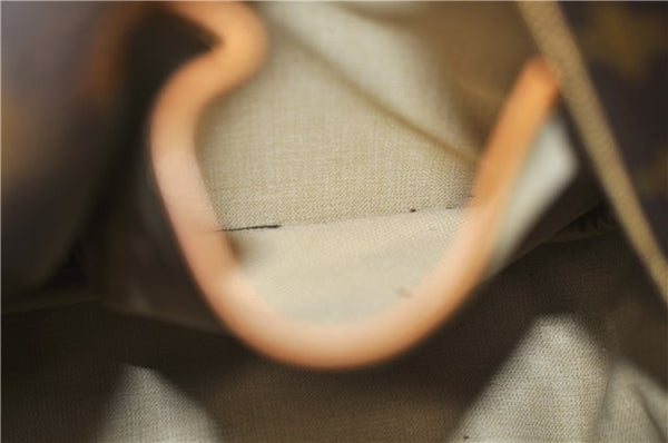 Authentic Louis Vuitton Monogram Deauville Hand Bag M47270 LV 3426D