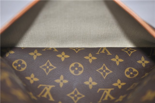 Authentic Louis Vuitton Monogram Deauville Hand Bag M47270 LV 3426D