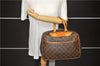 Authentic Louis Vuitton Monogram Deauville Hand Bag M47270 LV 3426D