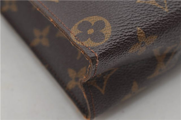 Auth Louis Vuitton Monogram Poche Toilette 26 Cosmetics Pouch Old Model LV 3427E