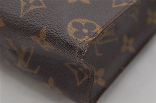 Auth Louis Vuitton Monogram Poche Toilette 26 Cosmetics Pouch Old Model LV 3427E