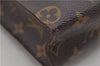 Auth Louis Vuitton Monogram Poche Toilette 26 Cosmetics Pouch Old Model LV 3427E
