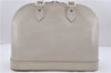 Authentic Louis Vuitton Epi Alma PM Hand Bag White M4030J LV 3433D