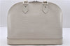 Authentic Louis Vuitton Epi Alma PM Hand Bag White M4030J LV 3433D