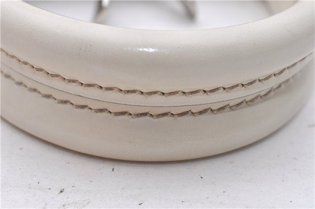 Authentic Louis Vuitton Epi Alma PM Hand Bag White M4030J LV 3433D