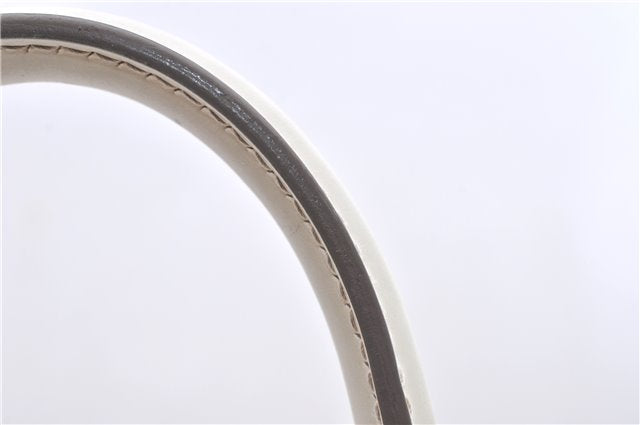 Authentic Louis Vuitton Epi Alma PM Hand Bag White M4030J LV 3433D