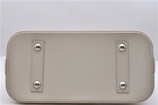 Authentic Louis Vuitton Epi Alma PM Hand Bag White M4030J LV 3433D