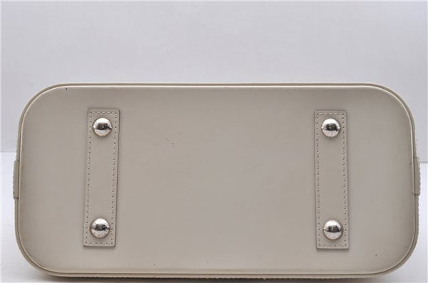 Authentic Louis Vuitton Epi Alma PM Hand Bag White M4030J LV 3433D