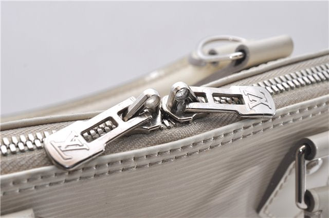 Authentic Louis Vuitton Epi Alma PM Hand Bag White M4030J LV 3433D