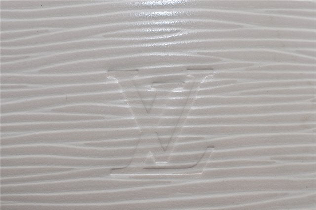 Authentic Louis Vuitton Epi Alma PM Hand Bag White M4030J LV 3433D