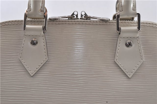 Authentic Louis Vuitton Epi Alma PM Hand Bag White M4030J LV 3433D