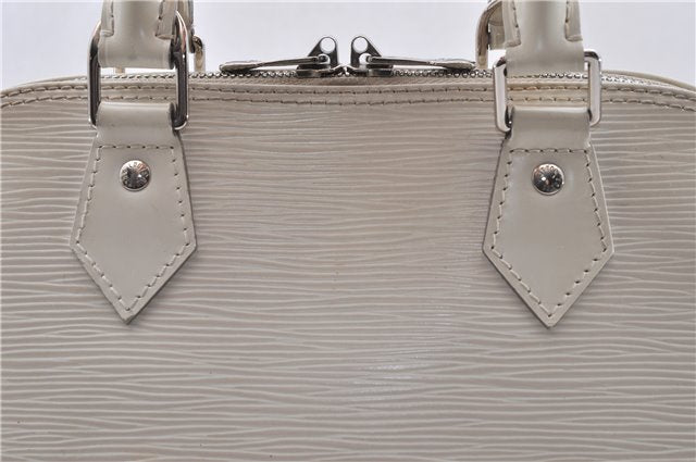 Authentic Louis Vuitton Epi Alma PM Hand Bag White M4030J LV 3433D