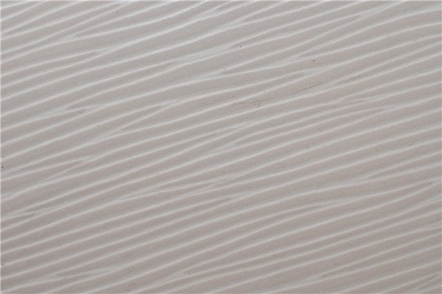 Authentic Louis Vuitton Epi Alma PM Hand Bag White M4030J LV 3433D