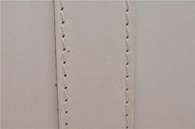 Authentic Louis Vuitton Epi Alma PM Hand Bag White M4030J LV 3433D