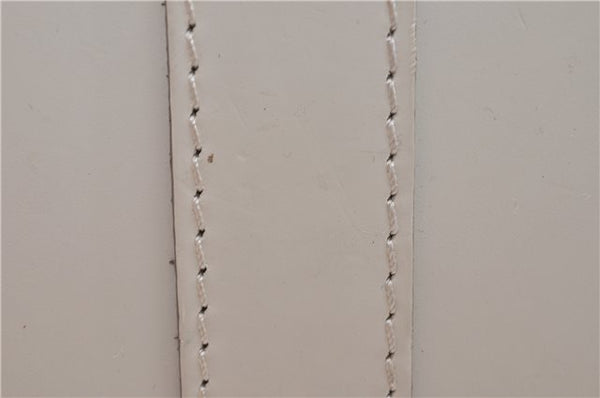 Authentic Louis Vuitton Epi Alma PM Hand Bag White M4030J LV 3433D