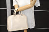 Authentic Louis Vuitton Epi Alma PM Hand Bag White M4030J LV 3433D