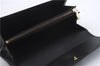 Auth Louis Vuitton Epi Pochette Porte Monnaie Credit Wallet M63572 Black 3436D