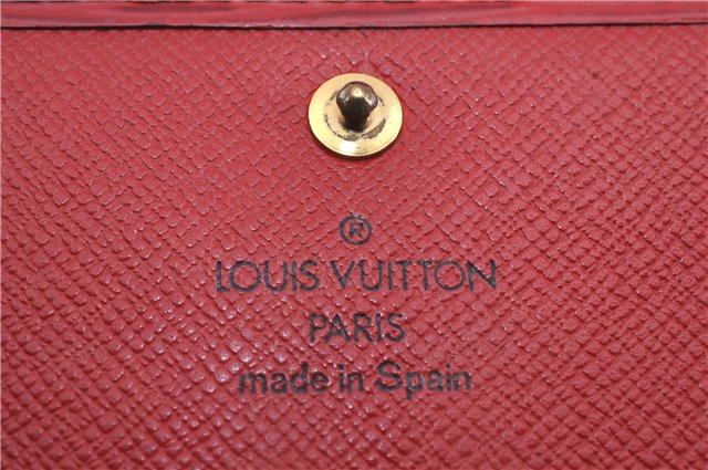 Authentic Louis Vuitton Epi Wallet Key Case Passport Case_5Set Black LV 3437D