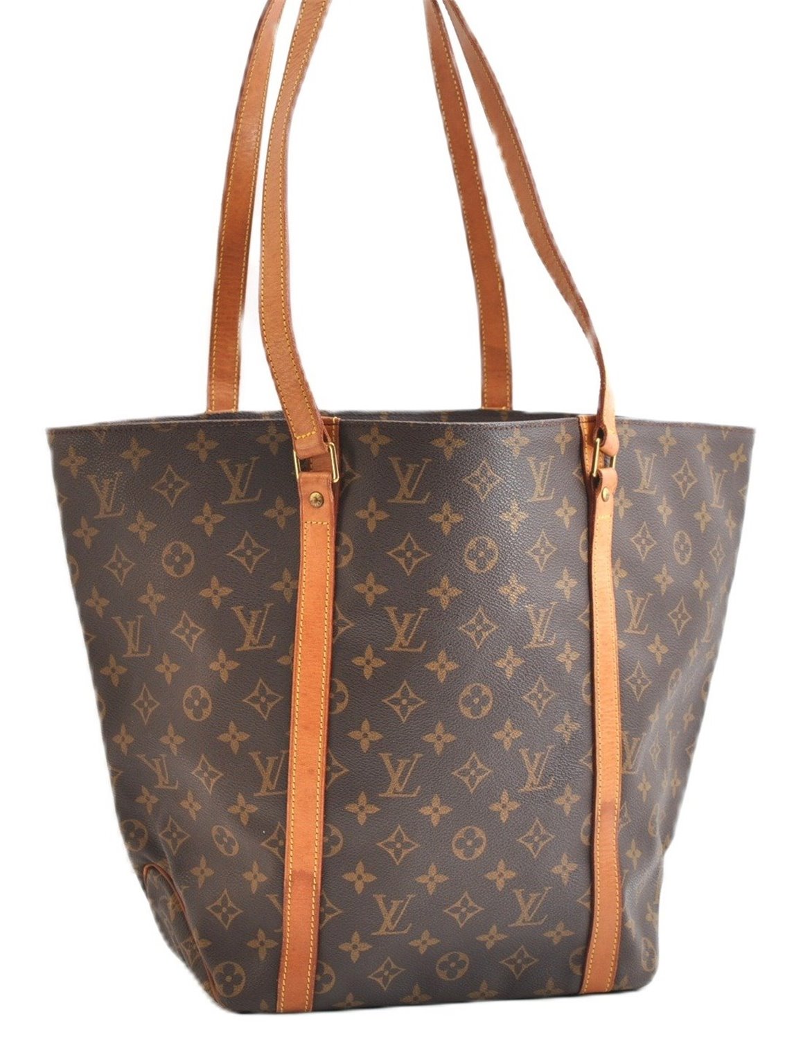Authentic Louis Vuitton Monogram Sac Shopping PM Tote Bag M51108 LV 3438F