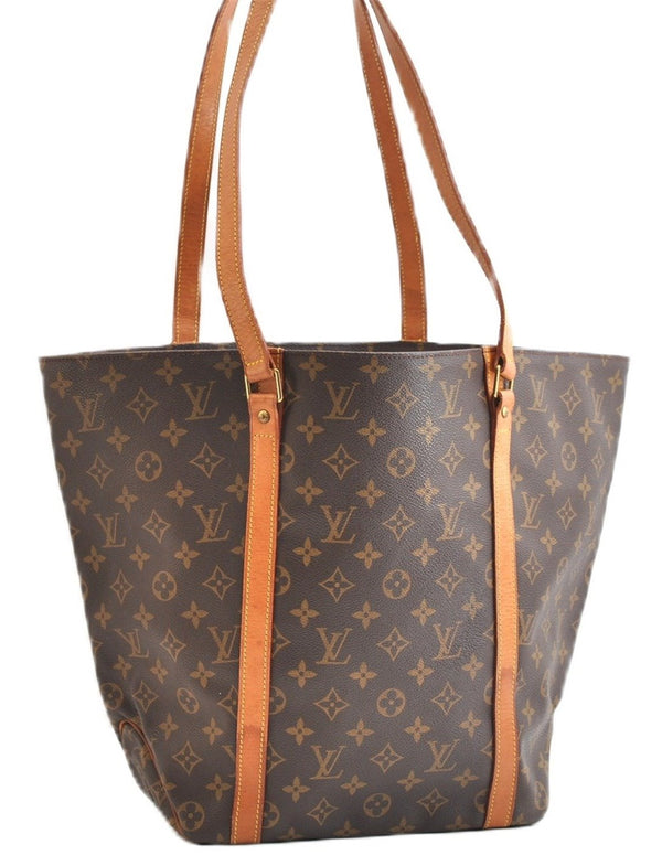 Authentic Louis Vuitton Monogram Sac Shopping PM Tote Bag M51108 LV 3438F
