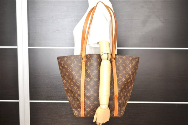 Authentic Louis Vuitton Monogram Sac Shopping PM Tote Bag M51108 LV 3438F