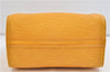 Authentic Louis Vuitton Epi Speedy 25 Hand Bag Yellow M43019 LV 3445D