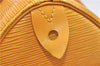 Authentic Louis Vuitton Epi Speedy 25 Hand Bag Yellow M43019 LV 3445D
