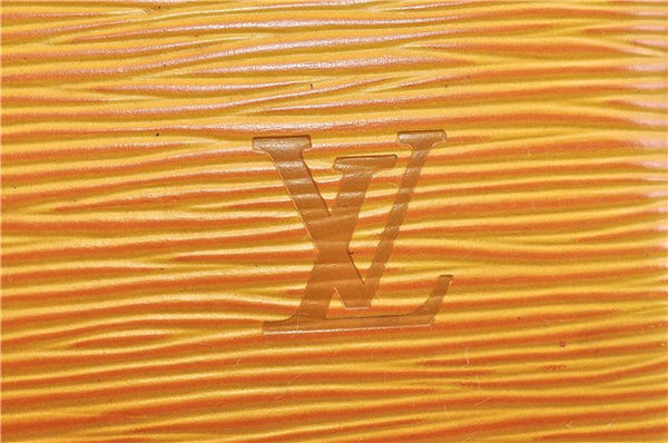 Authentic Louis Vuitton Epi Speedy 25 Hand Bag Yellow M43019 LV 3445D