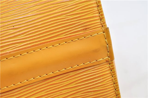 Authentic Louis Vuitton Epi Speedy 25 Hand Bag Yellow M43019 LV 3445D