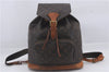 Authentic Louis Vuitton Monogram Montsouris GM Backpack M51135 LV 3446D